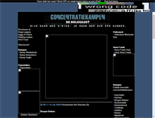 Tablet Screenshot of concentratiekampen.loggy.nl
