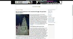 Desktop Screenshot of ijssculpturen-brugge.loggy.nl