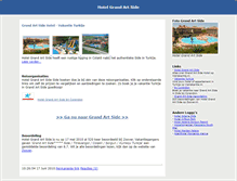 Tablet Screenshot of grand-art-side-hotel.loggy.nl