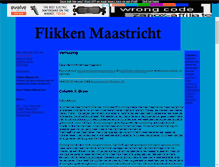 Tablet Screenshot of flikkenmaastricht.loggy.nl