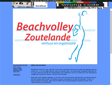 Tablet Screenshot of beachvolley-zoutelande.loggy.nl
