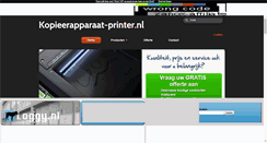 Desktop Screenshot of kopieermachine.loggy.nl