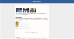 Desktop Screenshot of bon-repos-hotel.loggy.nl