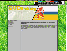 Tablet Screenshot of gvolimburg.loggy.nl