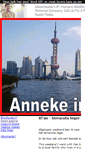 Mobile Screenshot of annekeinshanghai.loggy.nl