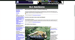 Desktop Screenshot of mrs-x.loggy.nl