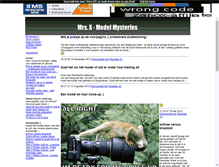 Tablet Screenshot of mrs-x.loggy.nl