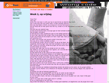 Tablet Screenshot of gossipgirl.loggy.nl